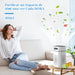 GCZ Purificador de Aire KJ1-5 con filtro HEPA13 y aromaterapia para hogar y oficina.