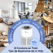 GCZ Purificador de Aire KJ3-3S con filtro HEPA H13, WiFi y control por voz para hogar y oficina grande.