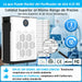 GCZ Purificador de Aire KJ3-5S con filtro HEPA H14 y control inteligente para hogar