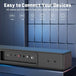 GCZ Dolby Atmos Soundbar with Subwoofer, 2.1 CH, and Bluetooth 5.3 for TV