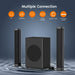 GCZ 2.1 CH Separable Soundbar with Subwoofer for Immersive TV Home Theater