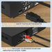 GCZ DVD Player with 1080p HD upscaling, multi-format disc support, and USB playback for home theater.