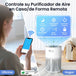GCZ Purificador de Aire KJ3-3S con filtro HEPA H13, WiFi y control por voz para hogar y oficina grande.