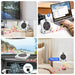 GCZ HD DVD Player with Bluetooth, HDMI, USB, and Wall Mount for TV