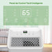 GCZ deshumidificador 22L/día con drenaje continuo y temporizador para hogar y oficina