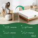 GCZ Colchón Matrimonial Memory Foam con Soporte Ergonómico y Alivio de Presión para Dormitorio