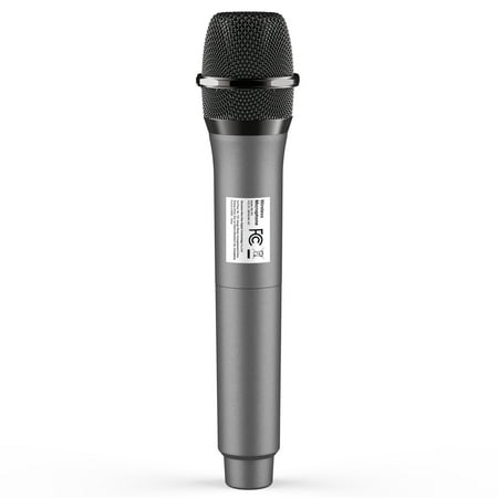 GCZ Rechargeable Wireless Microphones with stable 50-100ft range for karaoke, DJ, and public speaking.