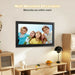 GCZ 15.6 inch WiFi digital photo frame with 1080P IPS touchscreen for instant family memory sharing.