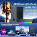 GCZ Barra de Sonido 2.1 con Subwoofer, Luces LED y Bluetooth 5.3 para TV y Fiestas