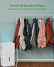 GCZ deshumidificador 22L/día con drenaje continuo y temporizador para hogar y oficina