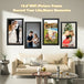 GCZ 15.6 inch WiFi digital photo frame with 1080P IPS touchscreen for instant family memory sharing.