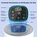 GCZ Purificador de Aire KJ3-3S con filtro HEPA H13, WiFi y control por voz para hogar y oficina grande.