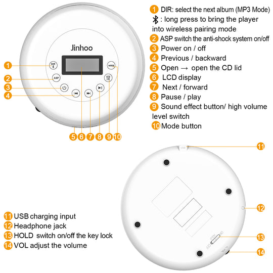 cd player with bluetooth