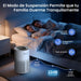 GCZ Purificador de Aire KJ3-3S con filtro HEPA H13, WiFi y control por voz para hogar y oficina grande.