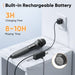 GCZ Rechargeable Wireless Microphones with stable 50-100ft range for karaoke, DJ, and public speaking.
