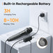 GCZ Rechargeable Wireless Microphones with stable 50-100ft range for karaoke, DJ, and public speaking.