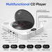 GCZ HD DVD Player with Bluetooth, HDMI, USB, and Wall Mount for TV