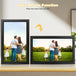 GCZ 15.6 inch WiFi digital photo frame with 1080P IPS touchscreen for instant family memory sharing.