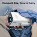 GCZ portable WiFi projector with 1080P support, auto keystone, electric focus, and Bluetooth 5.2 for home theater.