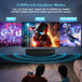 GCZ 100W Dolby Digital Sound Bar for TV and Gaming with HDMI ARC